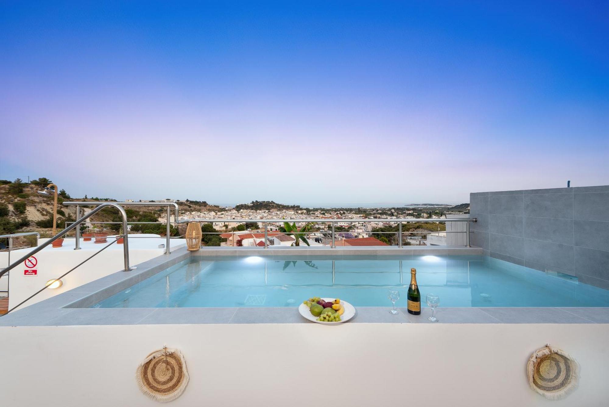 Afandou Panorama Apartment Luaran gambar