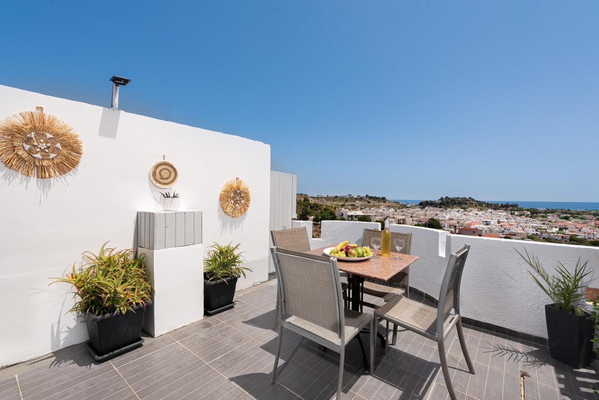 Afandou Panorama Apartment Luaran gambar